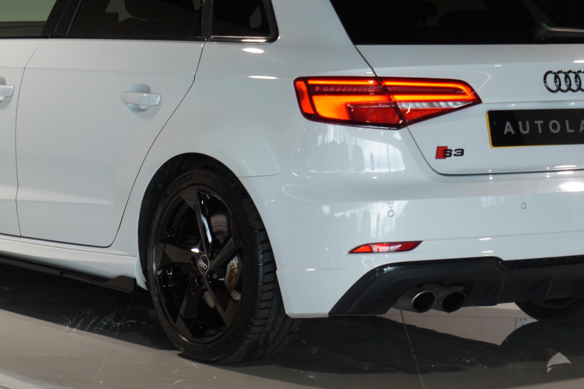 Audi S3 2.0 TFSI Black Edition Sportback 5dr Petrol S Tronic quattro Euro 6 (s/s) (310 ps)